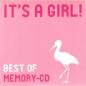 Preview: IT'S A GIRL - Karte + CD-R für Geburtsanzeige, Photos, Erinnerungen