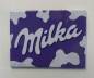 Preview: Magnet mit Milka Aufschrift für Magnetboard, Kühlschrank