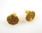 Preview: Ohrringe aus goldenem Gras, Cravo - Handarbeit