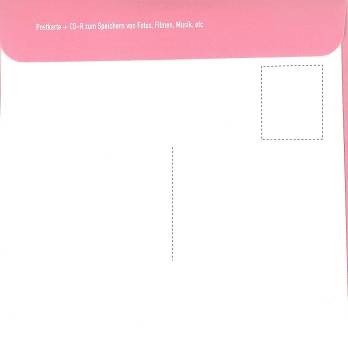 IT'S A GIRL - Karte + CD-R für Geburtsanzeige, Photos, Erinnerungen