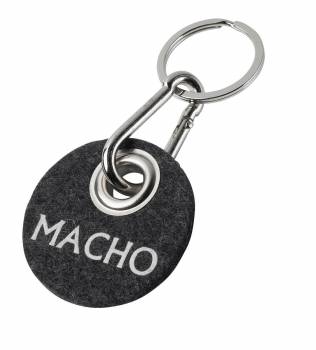 MACHO - Schlüsselanhänger Rondo aus Filz