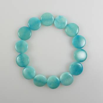 Pepitta - Fichipu Tagua Armband, hell-türkis - Fair Trade