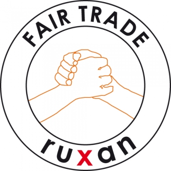 Tagua Kette Rakikorto schwarz, Fair Trade Kolumbien
