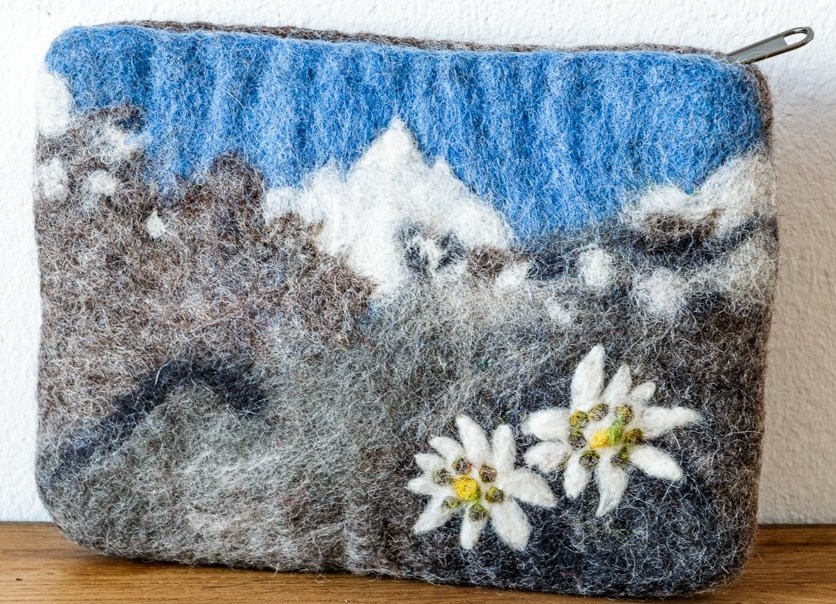 Geschenke_ Alpenglück Kleine Tasche Fair Trade feelz, naturstyle