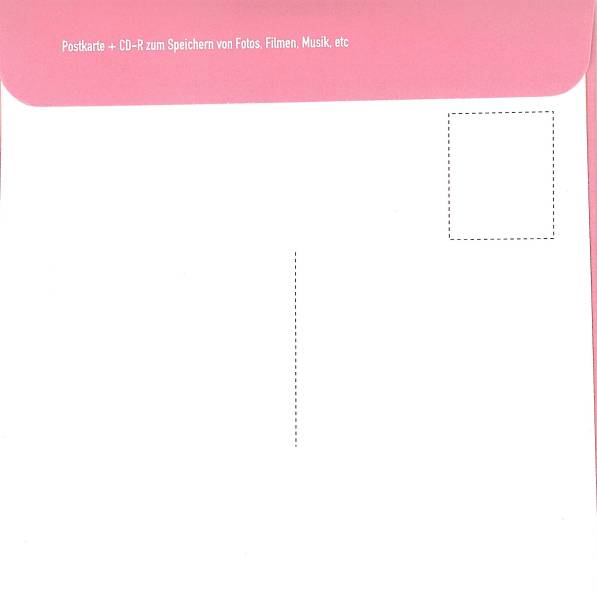 IT'S A GIRL - Karte + CD-R für Geburtsanzeige, Photos, Erinnerungen