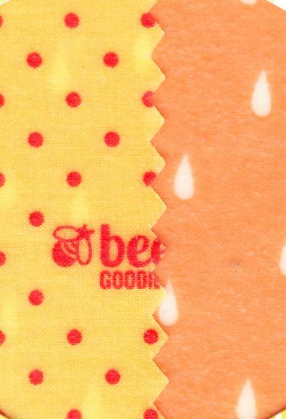 Bienenwachstücher 2er-Set - "Dankschee!"