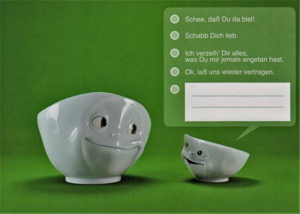 Schee, dass Du da bist - Postkarte