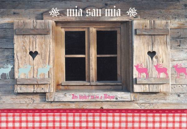 mia san mia - Postkarte