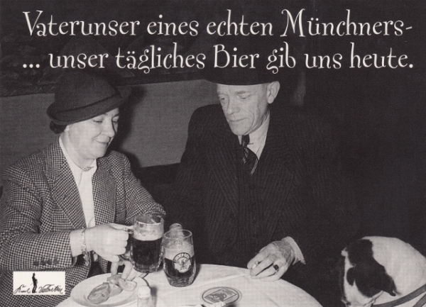 Karte- Vaterunser eines echten Münchners...-Karl Valentin
